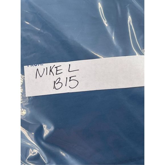 Nike Jacket Men’s Large Blue Full Zip‎ Windbreaker 2 Tone - Picture 13 of 13